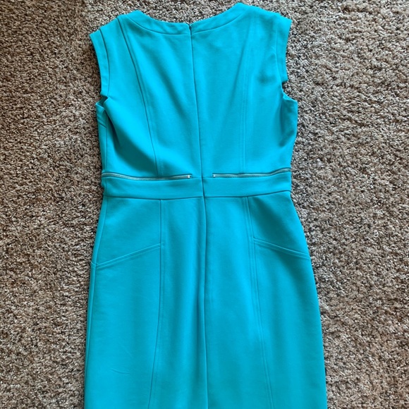 Blue zipper Antonio Melanie dress - Picture 4 of 4